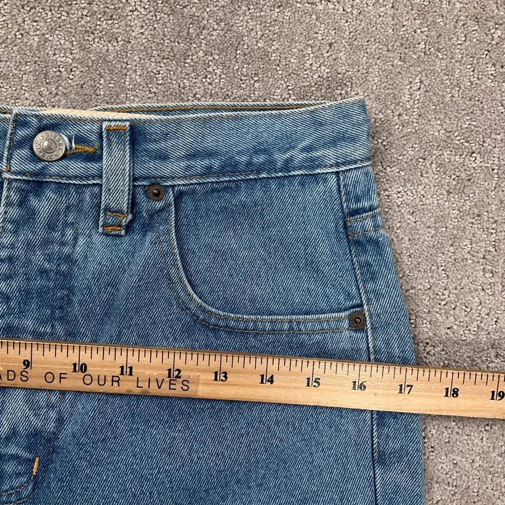 Diesel‎ Basic Jeans Women 12 Blue High Rise Straight Leg Rugged Deadstock Denim